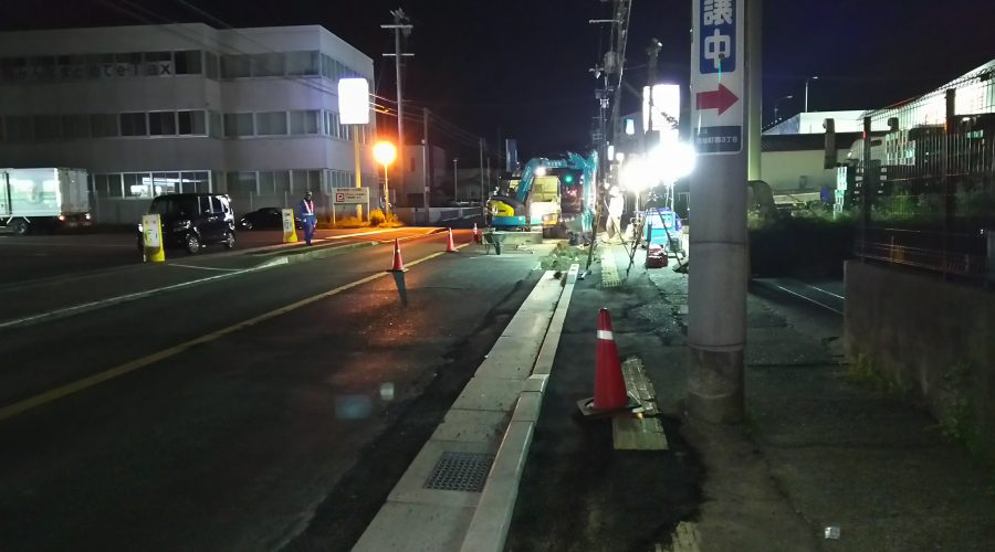 道路工事　竣工 01