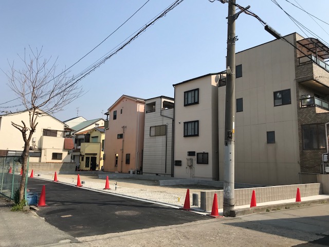 宅地開発工事　竣工 03