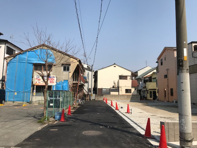 宅地開発工事　竣工 05