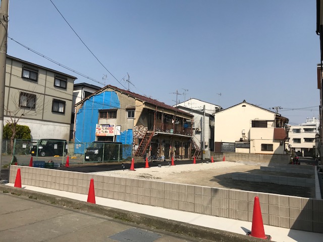 宅地開発工事　竣工 04