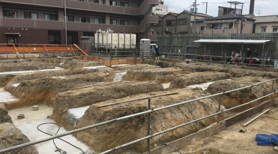 建築土工事・外構工事　竣工 01