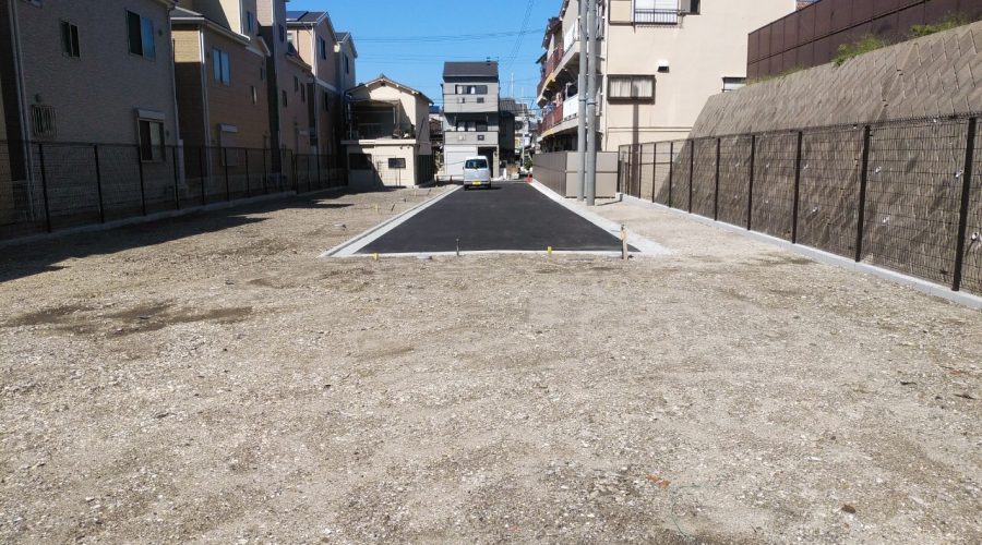 開発工事　竣工 01