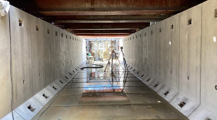 函渠改築工事　竣工 03