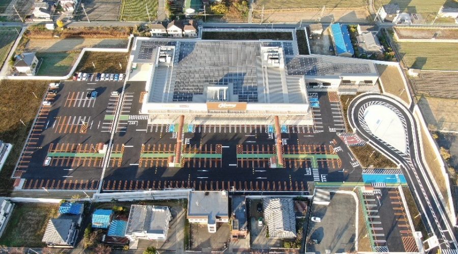 民間工事　開発外構工事　竣工 04